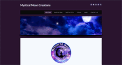 Desktop Screenshot of mysticalmooncreations.com